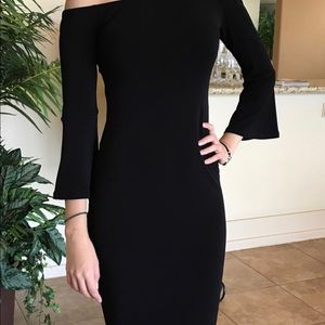Velvet Little Black Holiday Dress